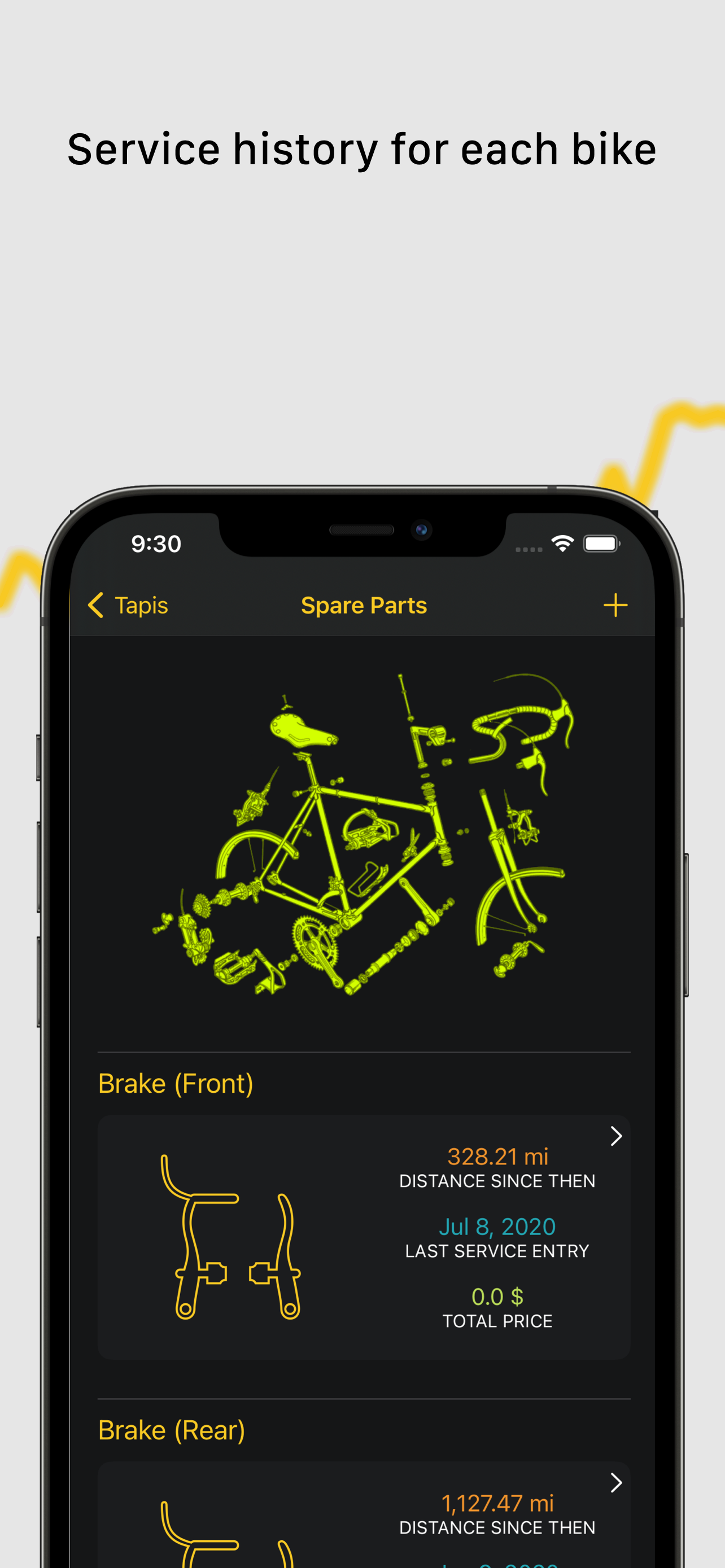 Bikeaholic - Activity tracker