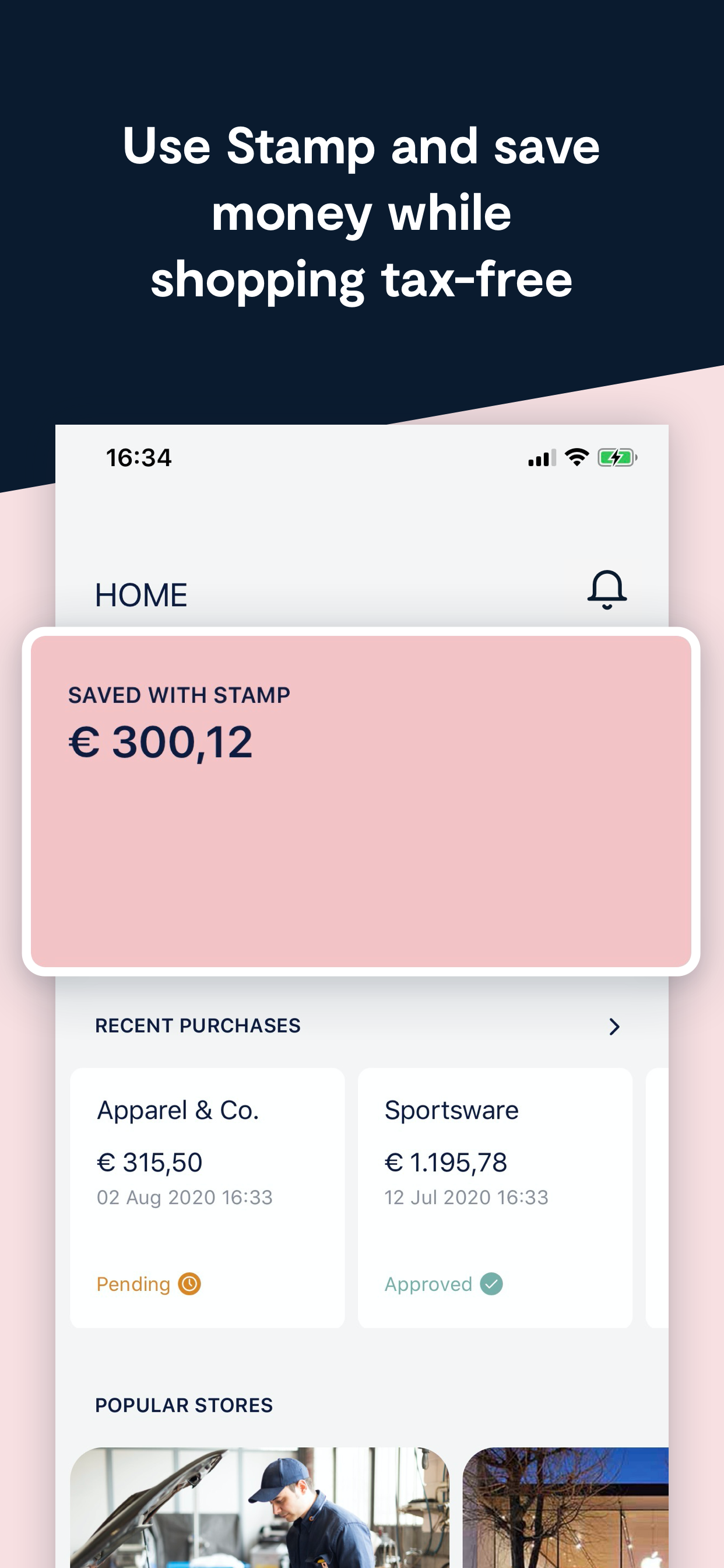 Stamp – City duty-free