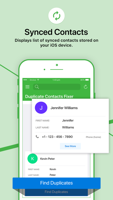 Screenshot #2 pour Duplicate Contacts Fixer
