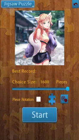 Game screenshot Anime Girls Jigsaw Puzzle apk