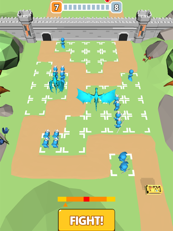 Screenshot #6 pour Tiny Battle - Merge Troops!