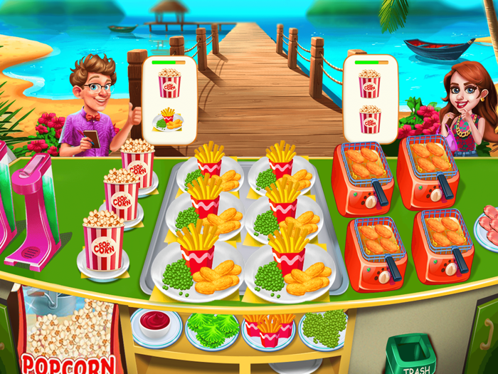 Cooking Island Restaurant Game
