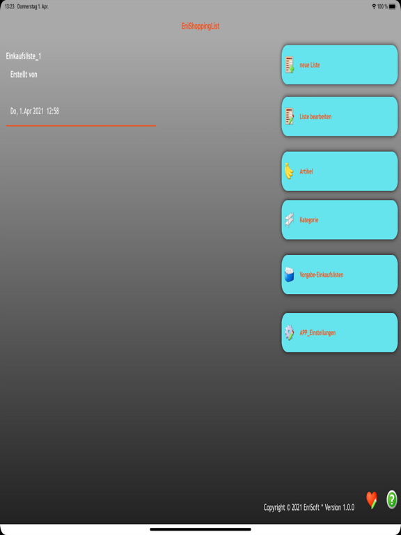 Screenshot #4 pour EniShoppingList