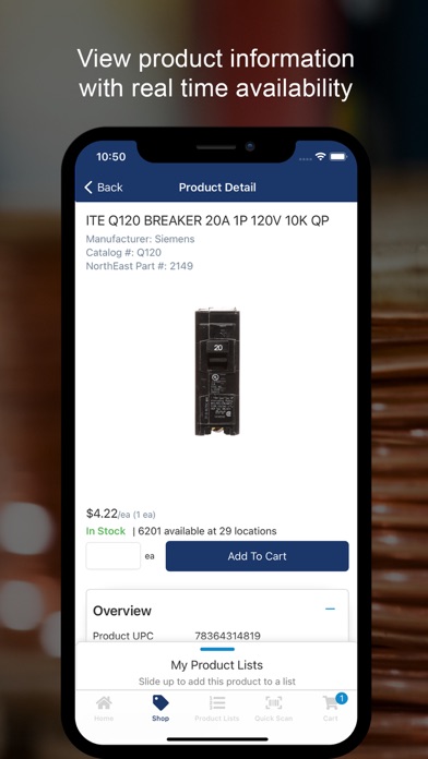 NorthEast Electrical Screenshot