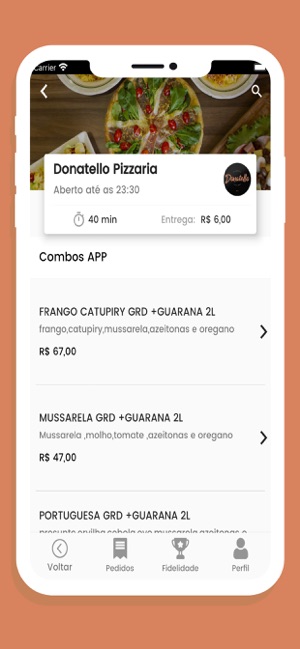 Donatello Pizzaria on the App Store