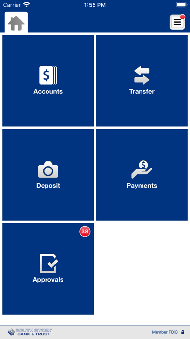 South Story Bank Business Screenshot