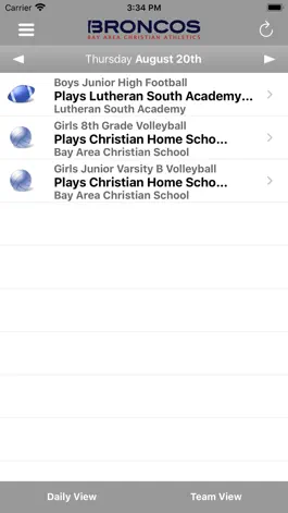 Game screenshot Bay Area Christian Athletics hack