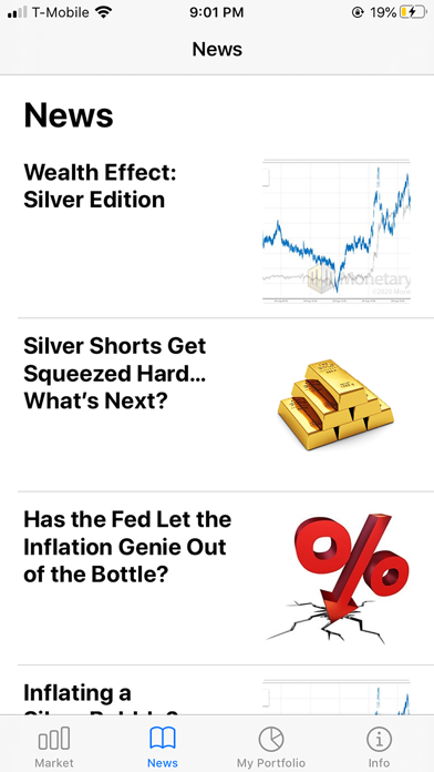 GoldChart - Analytics iPhone screenshot 5 - Utilities app