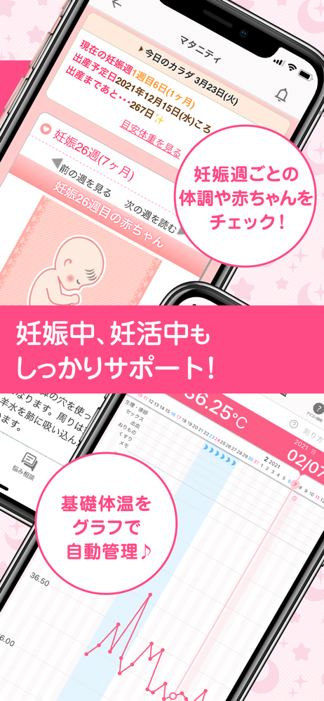 ラルーン 生理日管理から妊活まで Overview Apple App Store Japan