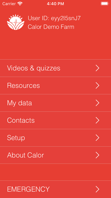 Calor: Heat Safety for Farms Screenshot