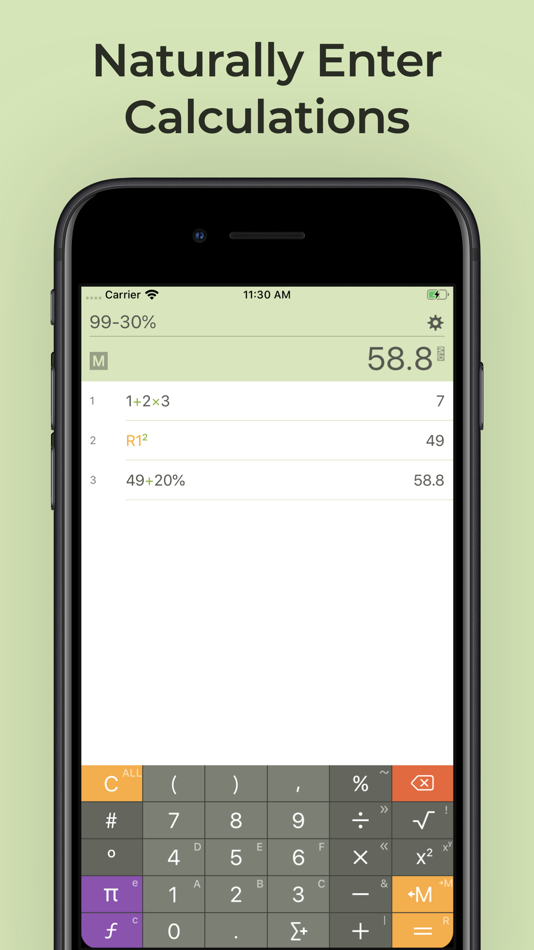 #1. Inseries: Smart Calculator (iOS) 来自: Elemental Tools GmbH