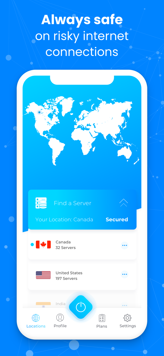 Push VPN Secure Hotspot Proxy