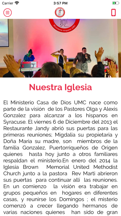 Casa de Dios UMC Screenshot