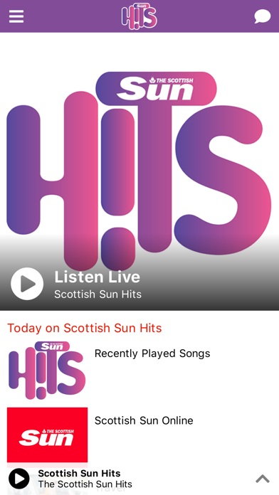 Scottish Sun Radio Screenshot