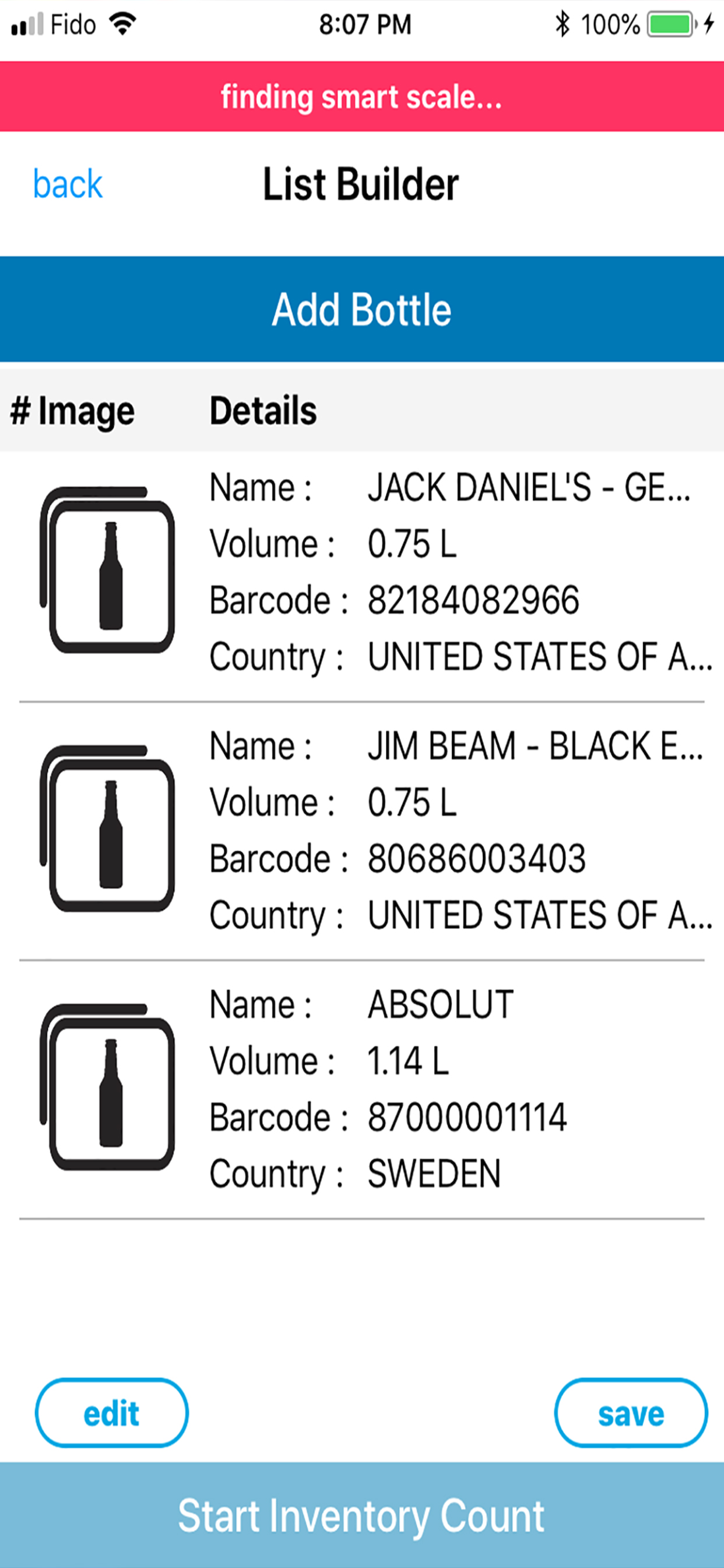 BarCounting Smart Scale