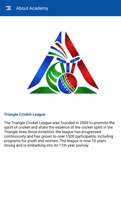 Triangle Cricket League (TCL) Screenshot