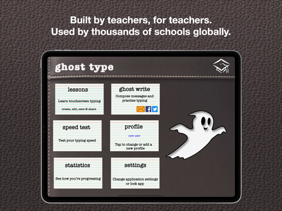 Screenshot #4 pour Ghost Type - Typing Tutor