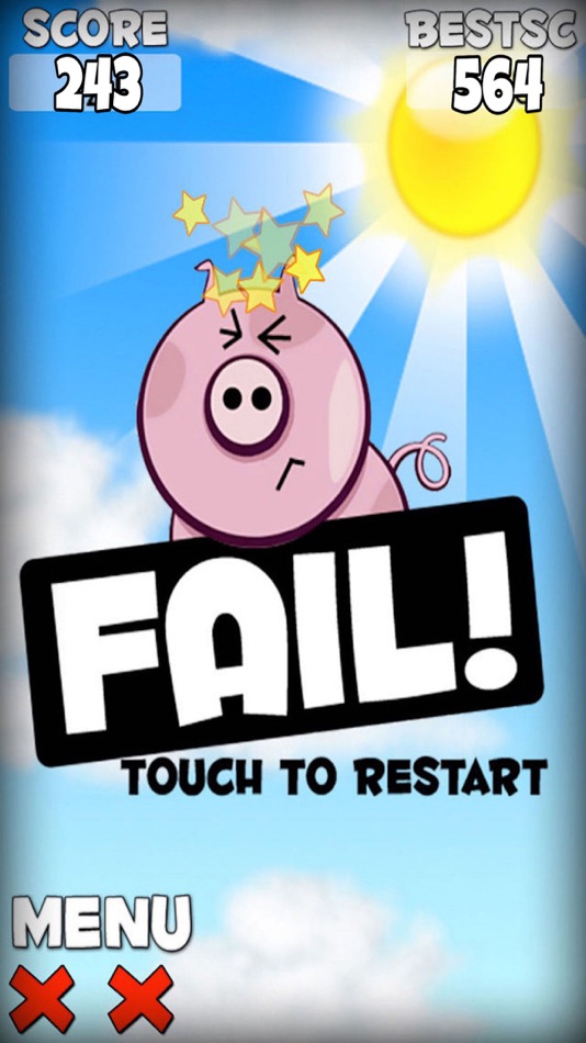 #4. Dont Drop the Pig (iOS) By: Giuseppe Calcagno