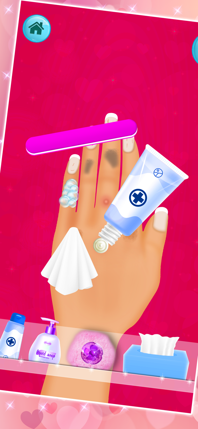 Nail Salon-Manicure Girl Game