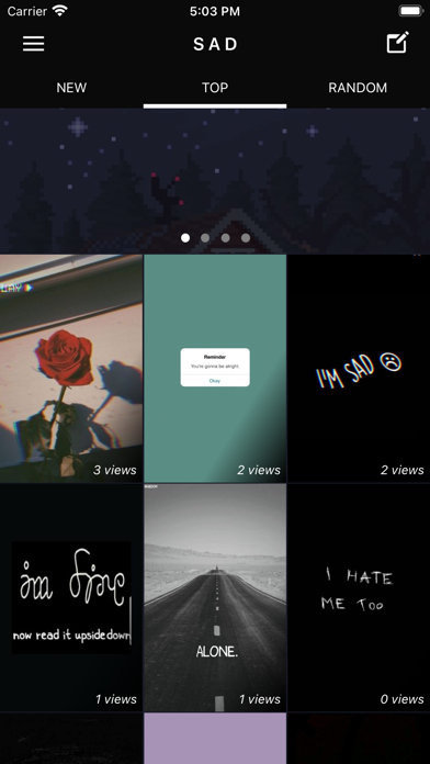 SAD Wallpaper HD Screenshot 1 - AppWisp.com SAD Wallpaper HD Screenshot 1 - AppWisp.com