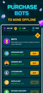 Idle Crypto Miner Game screenshot #3 for iPhone