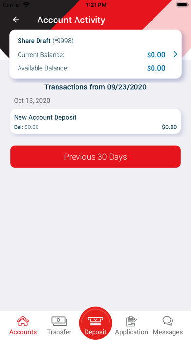 NLFCU Mobile Banking Screenshot