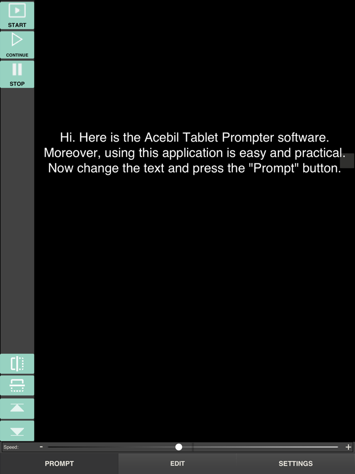 Acebil Tablet Prompter