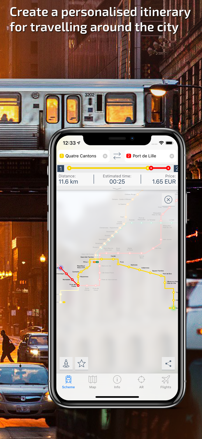 Lille Metro Guide offline