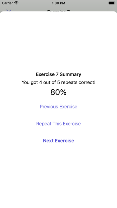 Melody Dictation Screenshot