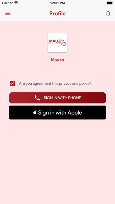 Mauzo Screenshot