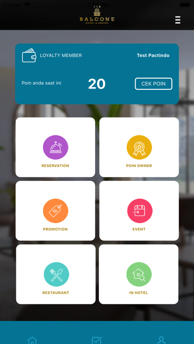 The Balcone Hotel & Resort Screenshot