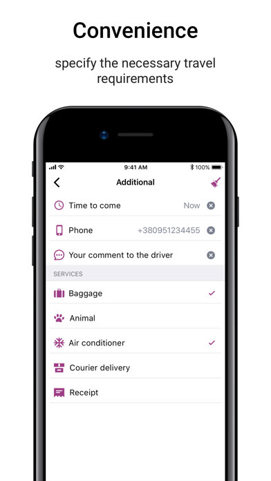 Pink taxi Screenshot