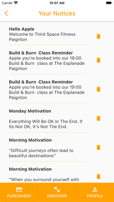 Third Space Fitness Screenshot