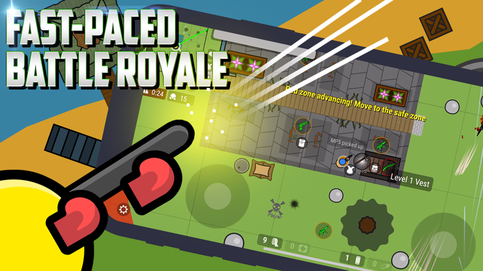 #1. surviv.io (iOS) 由: Kongregate