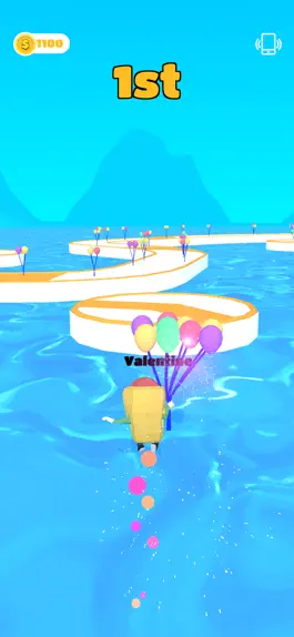 Game screenshot Balloon Racing apk