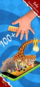 Toddler's Zoo Animals Puzzle screenshot #1 for iPhone