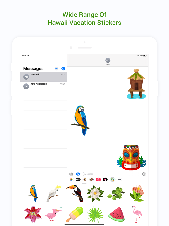 Hawaii Travel and Vacation Emoji