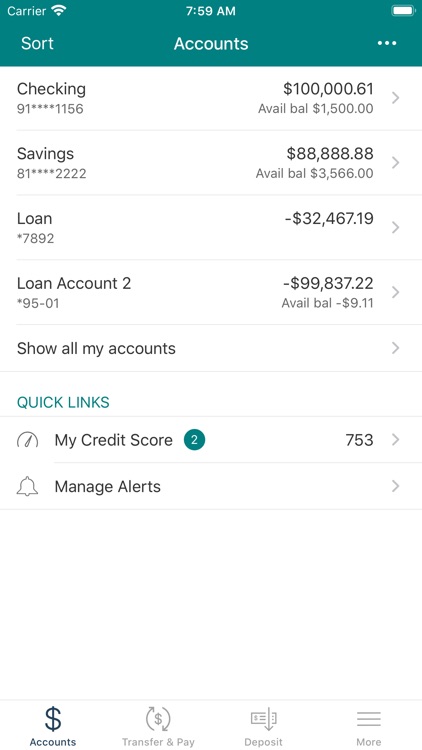 Pacific Cascade Mobile Banking