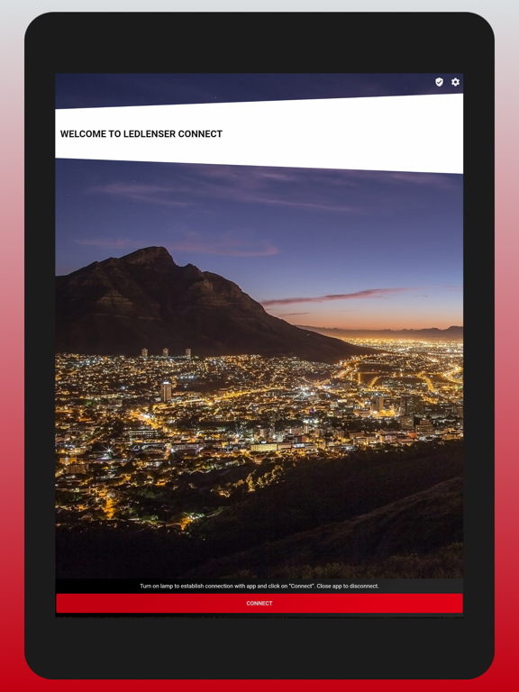 Ledlenser Connect iPad screenshot 1 - Sports app