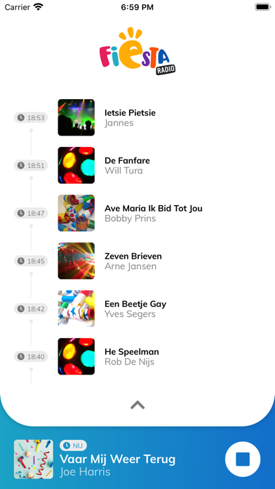 Fiësta Radio Screenshot