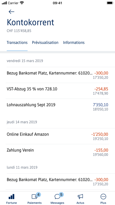 Screenshot #3 pour Bank Oberuzwil
