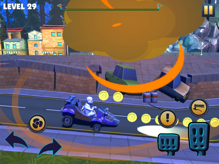 Street Monster Kart Race Rush
