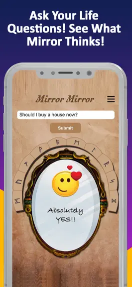 Game screenshot Ask Mirror Mirror - Fortunes apk