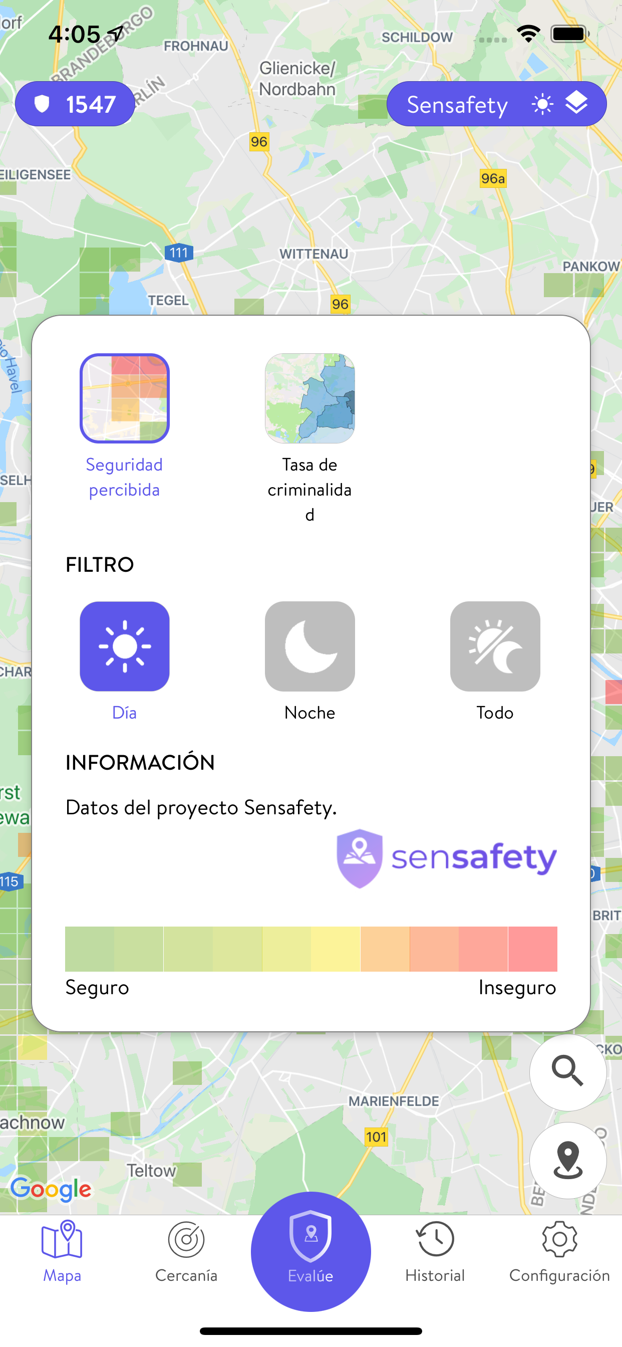 Sensafety