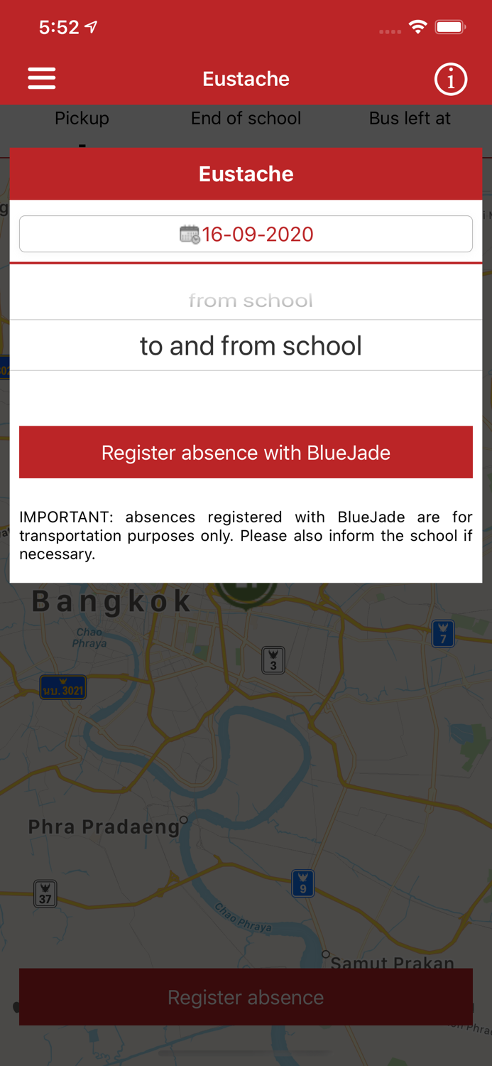 Blue Jade School Minibus