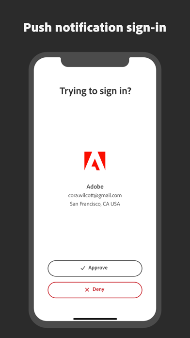 Adobe Account Access screenshot1