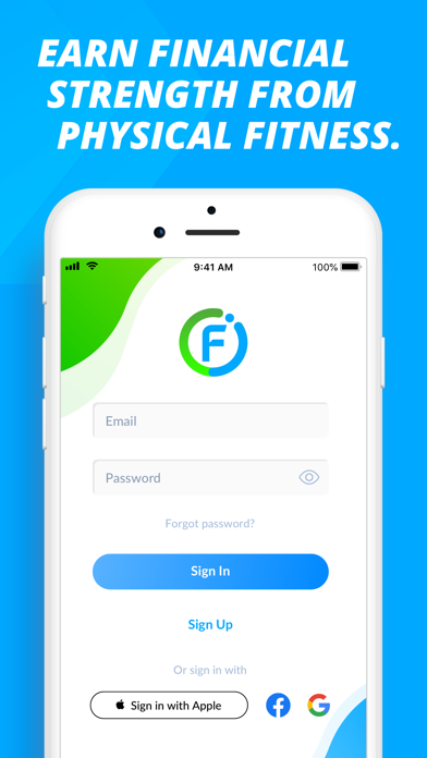 FitnessBank Step Tracker Screenshot