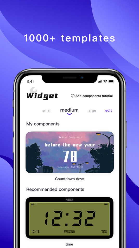 #2. Widgets Pro-Coloring Calendar (iOS) 由: Retouch Photo Editor Technology Limited