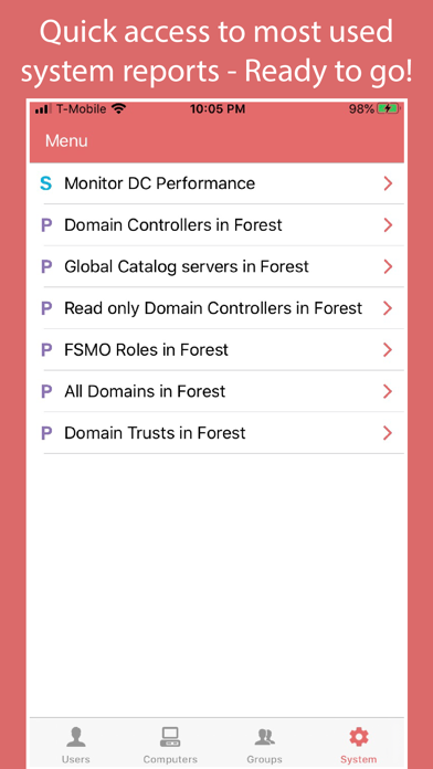 ADSignify - Active Directory Screenshot