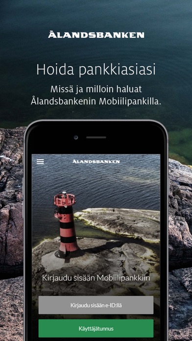 Ålandsbanken Finland Screenshot